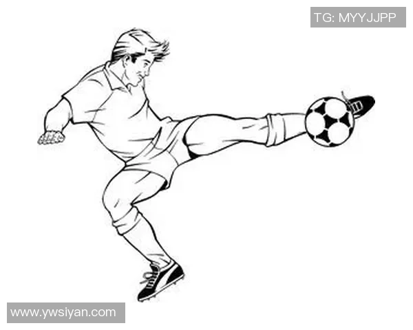 速写风格足球球星人物肖像画精致呈现展现球场激情与个人魅力